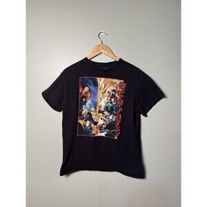 My Hero Academia Tee Shirt Black Size Medium Anime Heros VS Villains Funmation